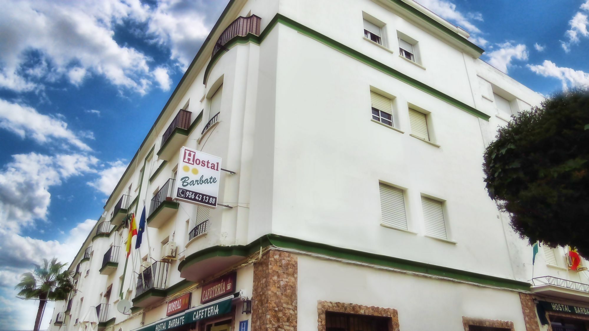 Hostal Барбате Экстерьер фото